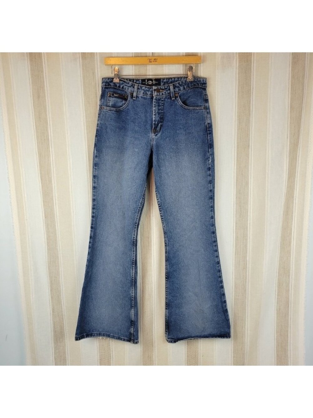 Vintage LEI Mid Rise Bootcut‎ Flare Jeans Size 9 Modern 4 Blue